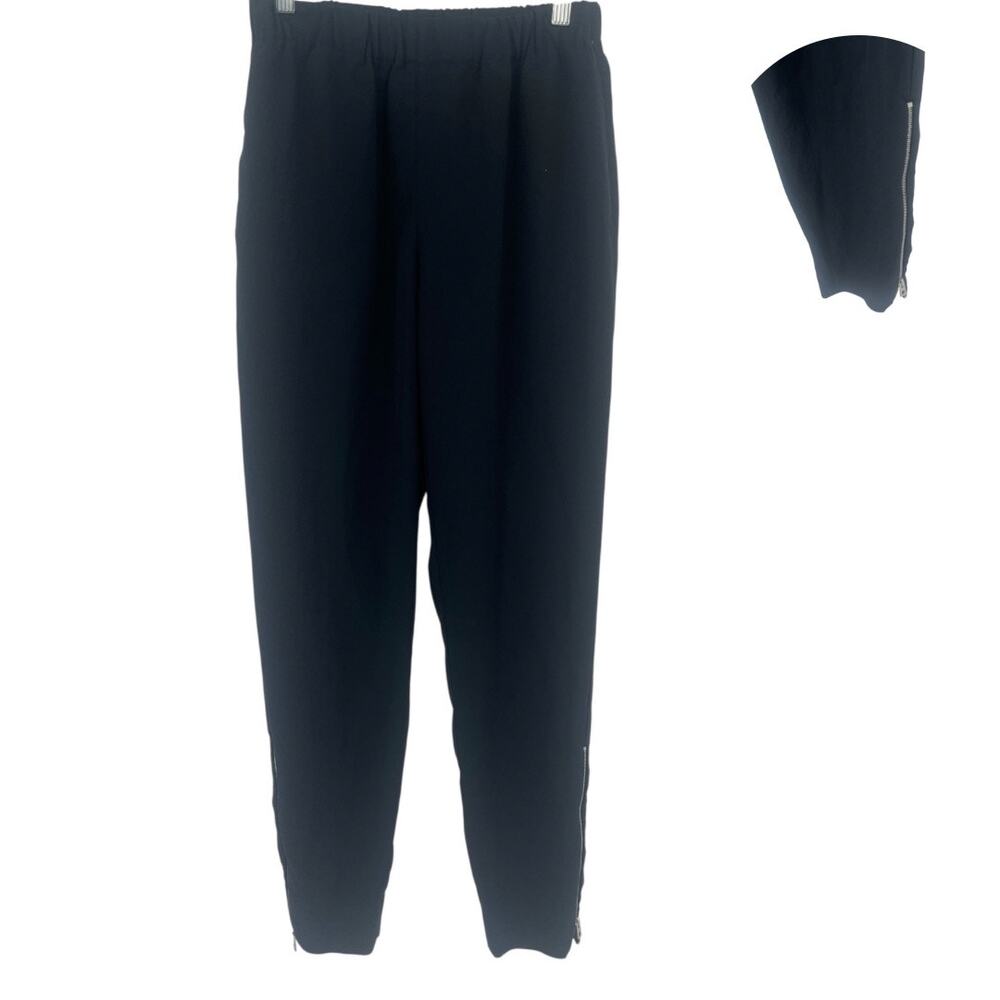Everlane Japanese GoWeave Zip Track Pants Sz 00 Minimal Travel Normcore Capsule